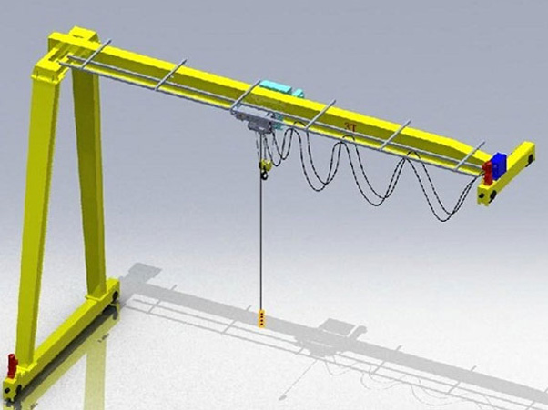 semi-gantry-crane